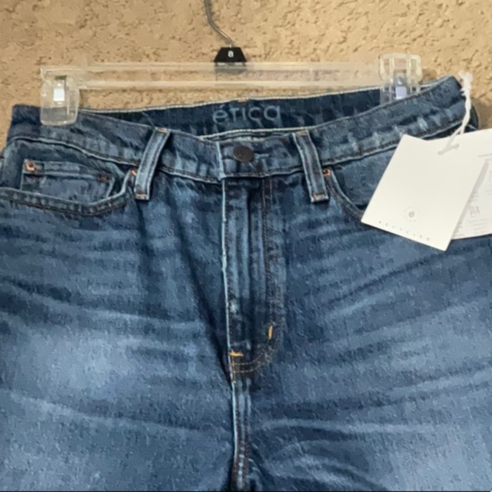 Etica Classic Straight Leg Blue Jeans